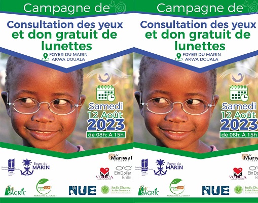 Campagne de consultation des yeux et don gratuit de lunettes
